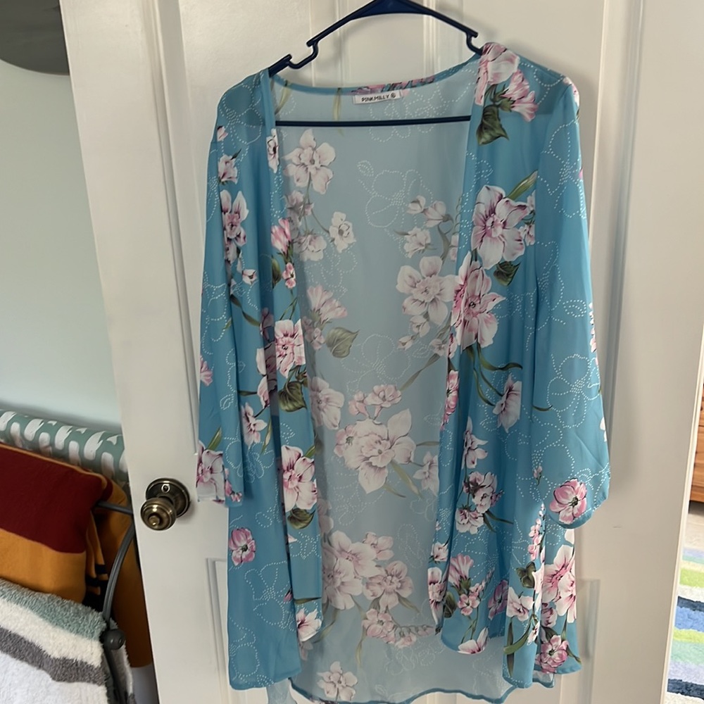 Pink Millie Kimono NWOT